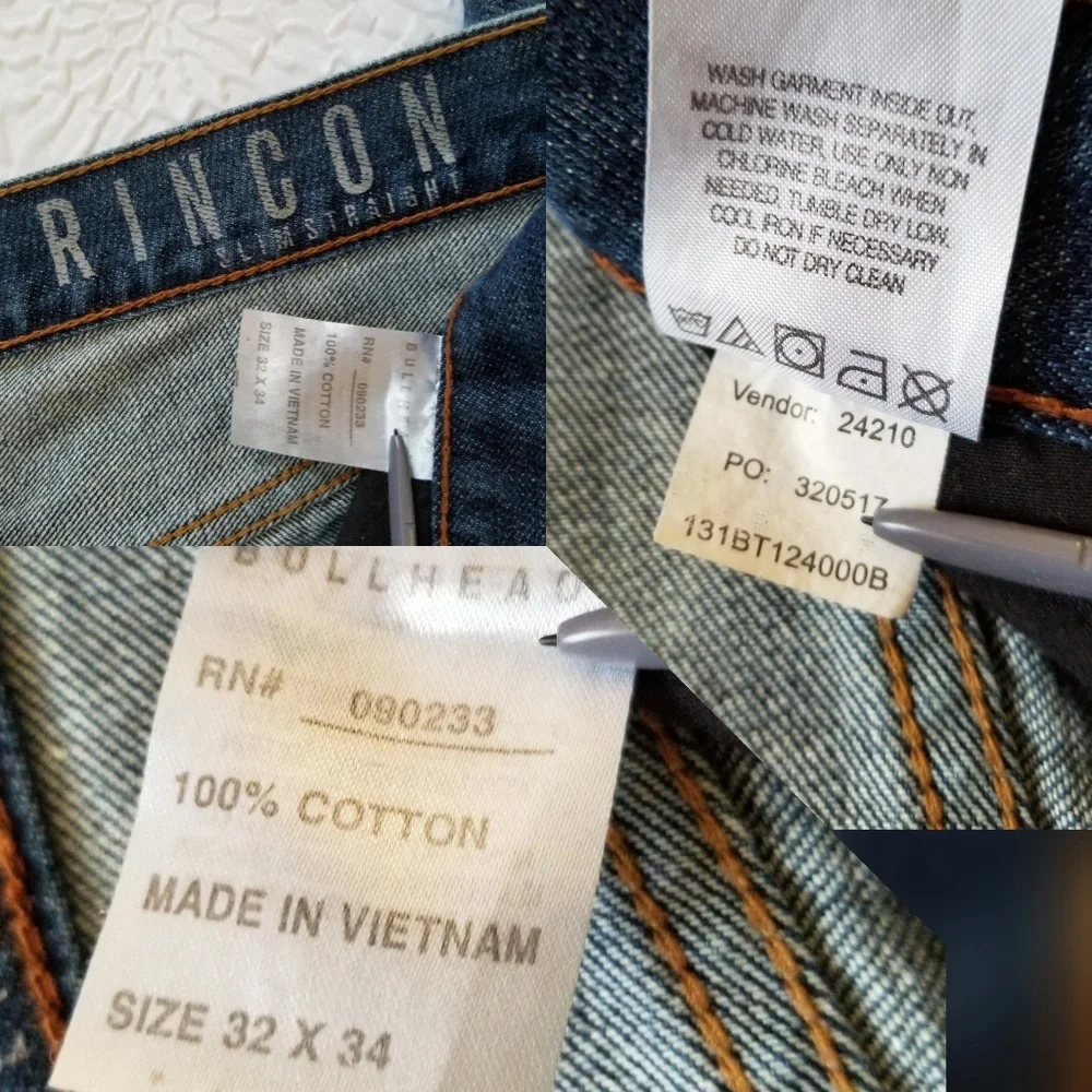 Bullhead Men's Rincon slim straight Jeans - Picture 6 of 8